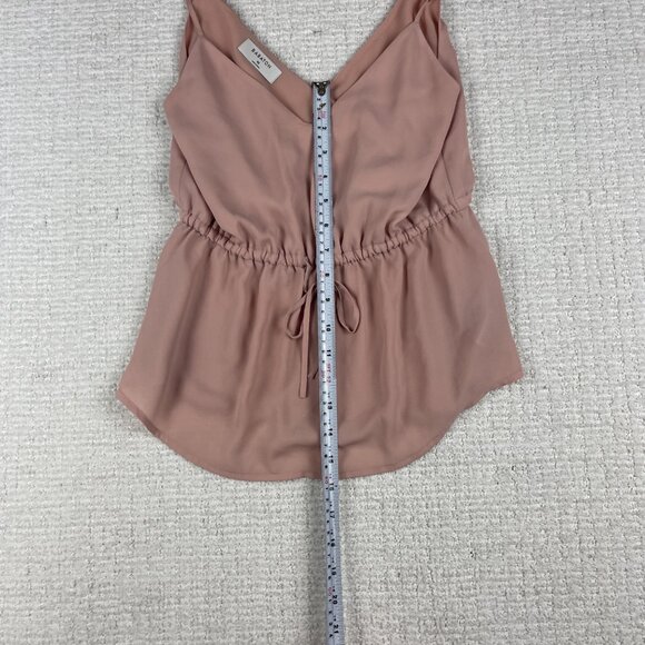Aritzia Babaton Pink Peplum Camisole Top Women Size XS - Picture 8 of 14